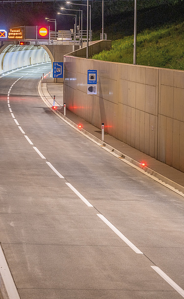 Bild der S7 Fürstenfelder Schnellstraße aus der Luft