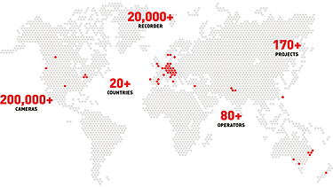 World map of mobile video systems from SISS