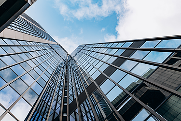 Bild von einem  illustrierten Gebäudekomplex