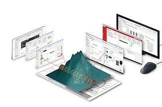 Grafische Darstellung des Netzwerkmanagementsystems