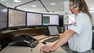 Picture of a control center dispatcher
