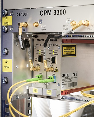 Das Bild zeigt einen Ausschnitt von einem Funksystem