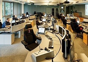 Picture of the Control Center of the City of Vienna