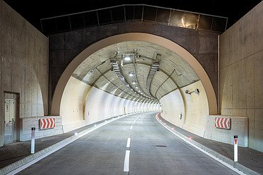 Bild der S7 Fürstenfelder Schnellstraße aus der Luft