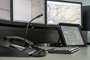 Image of a control center system from SISS