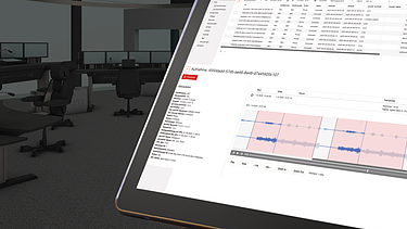 The image is a schematic representation of the MMR3680 multimedia recording system