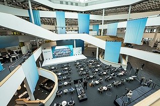 Das Bild zeigt die Innenansicht des FIZ Nord