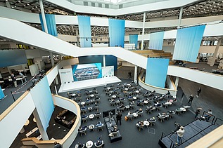 The picture shows the interior view of FIZ Nord