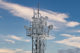 Picture of a large radio mast