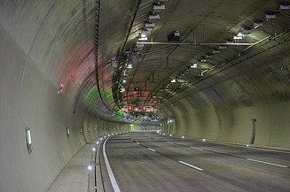 Bild eines Tunnels
