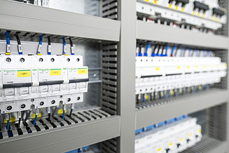 Picture showing a distribution box