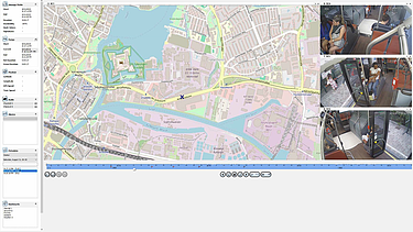 The image shows screen excerpts from the CMPlayer tool