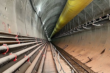Picture of a tunnel of the Scarborough Subway Extension Toronto 