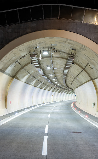 Bild der S7 Fürstenfelder Schnellstraße aus der Luft